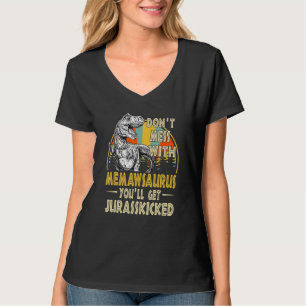 Camiseta No te metas con Memawsaurus, te echarán a Jurasski
