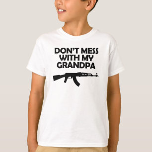 Camiseta No te metas con mi abuelo