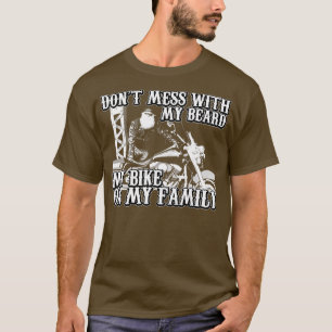 Camiseta No te metas con mi barba