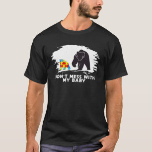 Camiseta No te metas con mi bebé Mes de concienciación sobr