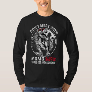 Camiseta No te metas con Momo Saurus Jurasskicked Abuela