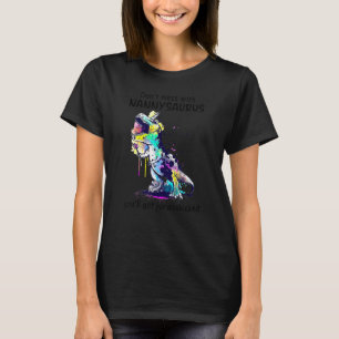 Camiseta No te metas con Nannysaurus cogerás Jurasskicke
