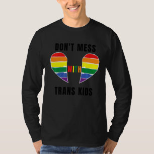 Camiseta No te metas con niños trans en Texas Protege a tu
