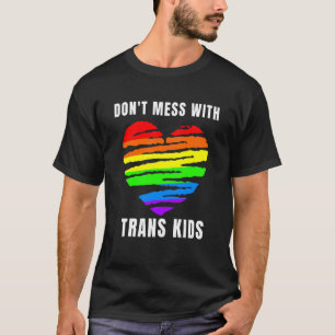 Camiseta No te metas con niños trans en Texas Protege a tu