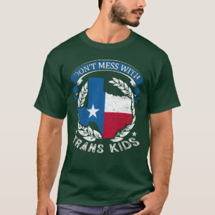 Camiseta No te metas con niños trans Texas Protect Trans Ki