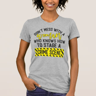 Camiseta No te metas con una mujer