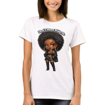 No te metas conmigo - Reina Afro Chibi Sassy