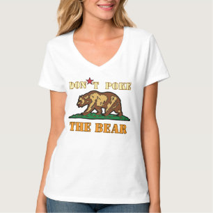 Camiseta ¡No te metas el oso, California Vote!