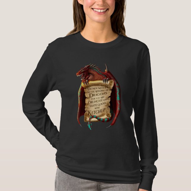 Camiseta No Te Metas En Los Asuntos De Grumpy Y Sarcast (Anverso)