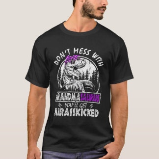 Camiseta No Te Métete Con El Abuelo, Te Conseguirás Jurásti
