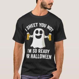 Camiseta No te miento estoy tan listo para Halloween Fantas