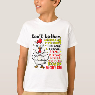 Camiseta No te molestes en caminar una milla en mis zapatos