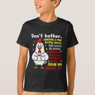 Camiseta No te molestes en caminar una milla en zapatos que