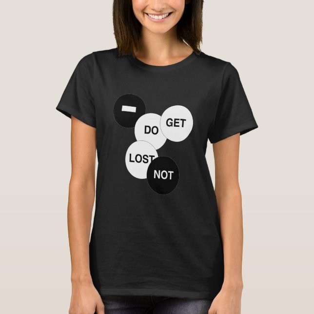 Camiseta No te pierdas (Anverso)