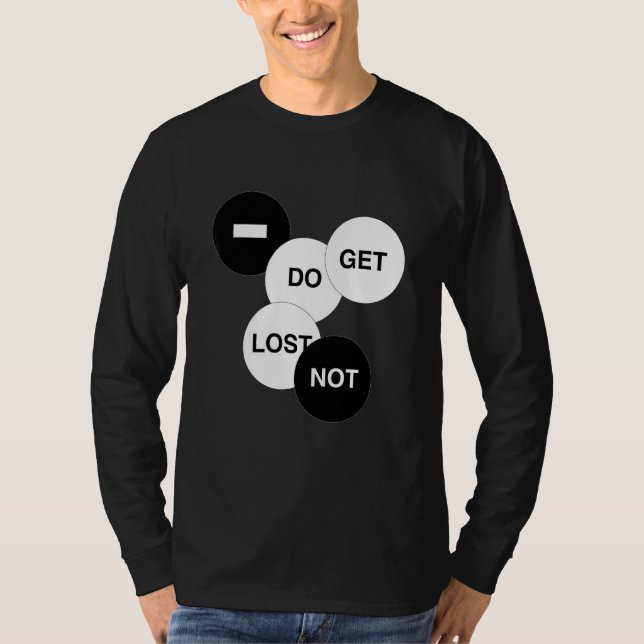Camiseta No te pierdas (Anverso)