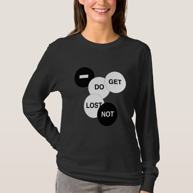 Camiseta No te pierdas (Anverso)