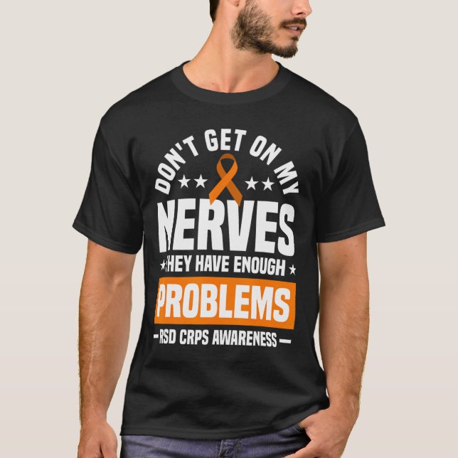 Camiseta No te pongas en mis nervios Rsd Crps Conciencia (Anverso)