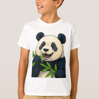 Camiseta No te preocupes, come bambú - arte panda
