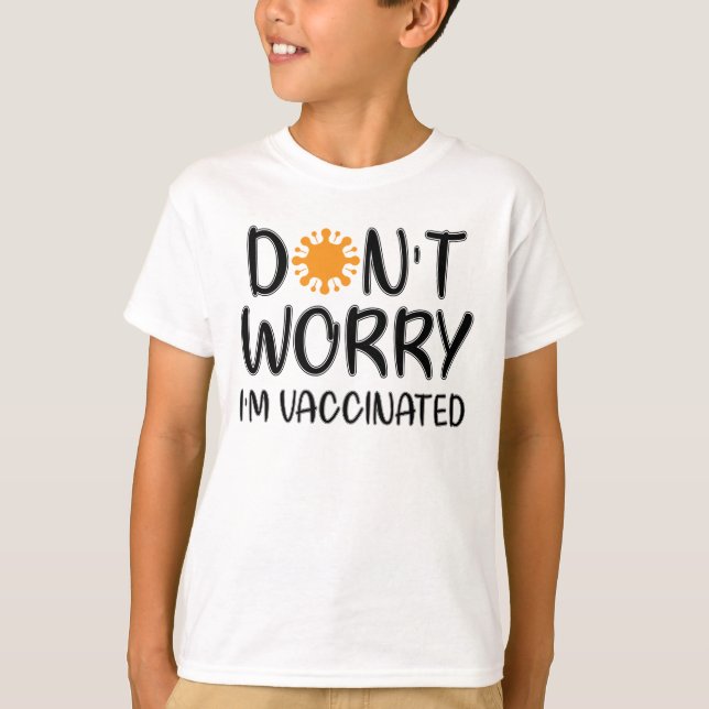 Camiseta No te preocupes, estoy vacunado (Anverso)
