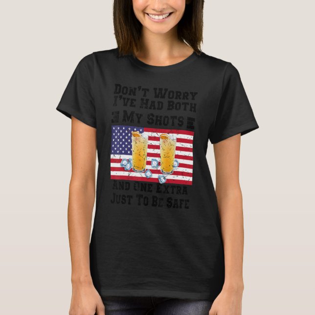 Camiseta No te preocupes, he tenido mis dos zapatos. (Anverso)