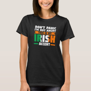 Camiseta no te preocupes, no estoy enfadado con el acento i