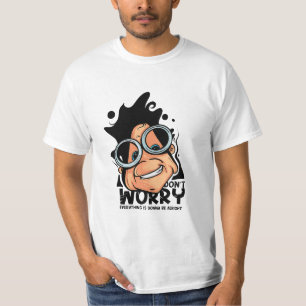 Camiseta No te preocupes por la cara Personalizado