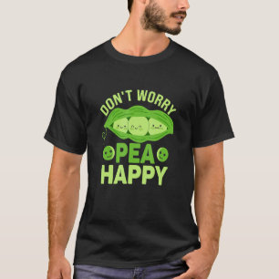 Camiseta No te preocupes por la verdura feliz del veganismo