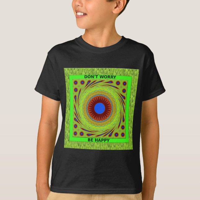 Camiseta No te preocupes por ser arte feliz (Anverso)
