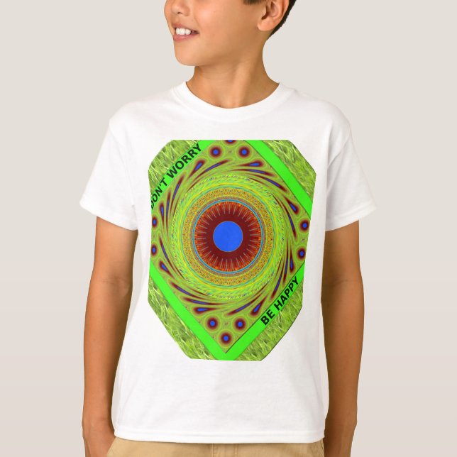 Camiseta No te preocupes por ser arte feliz (Anverso)