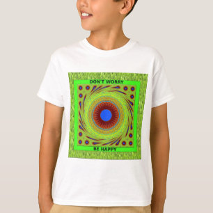 Camiseta No te preocupes por ser arte feliz