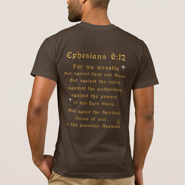 Camiseta No te preocupes por ti. (Reverso)