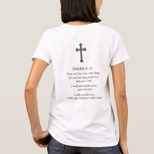 Camiseta No te preocupes por ti. (Reverso)