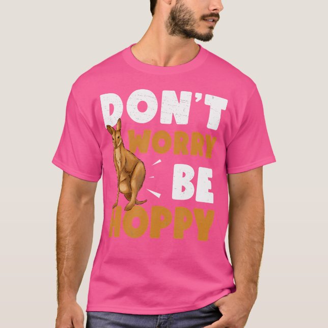 Camiseta No Te Preocupes Que Te Moleste La Caza De Wallaby  (Anverso)