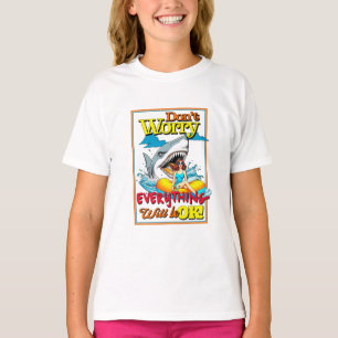 CAMISETA ¡NO TE PREOCUPES QUE TODO ESTÉ BIEN! TIBURA Y CHIC