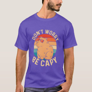Camiseta No te preocupes sé capy Capybara amante de los ani