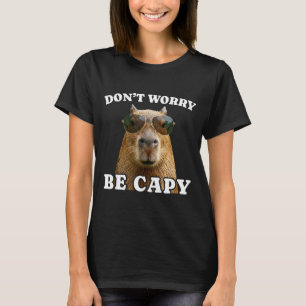 Camiseta No te preocupes sé capy capybara divertido