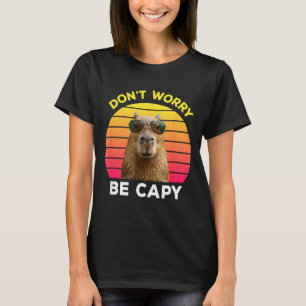 Camiseta No te preocupes sé capy capybara divertido