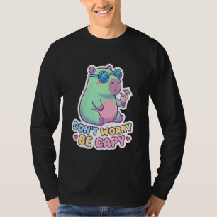 Camiseta No Te Preocupes Sé Capy Cute Kawaii Capybara Veran