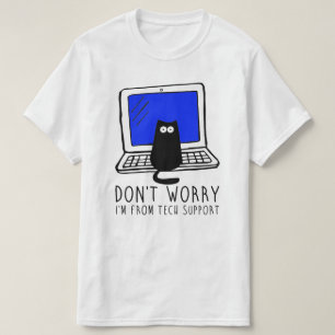 Camiseta No te preocupes, soy de Tech Support - Windows