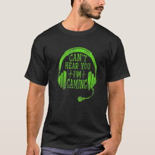 CAMISETA NO TE PUEDO OÍR QUE ESTOY JUGANDO OCUPADO VIDEO GA