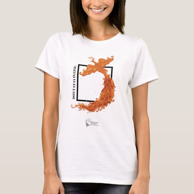 Camiseta No te quedes en la línea Phoenix (Anverso)