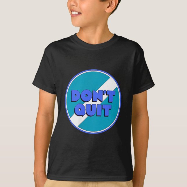 Camiseta No te rindas (Anverso)