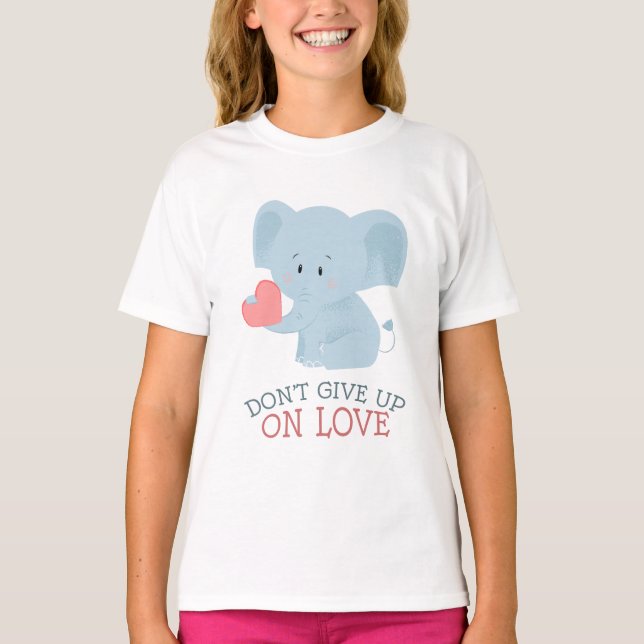 Camiseta No te rindas del amor (Anverso)
