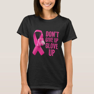Camiseta No te rindas, levanta el guante, conciencia sobre 