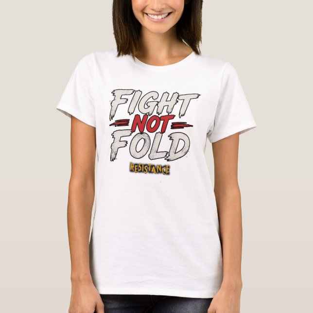 Camiseta No te rindas, lucha (Anverso)