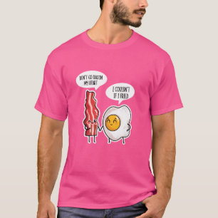 Camiseta No te vayas al corazón - Bacon Lover BBQ Pork Gri