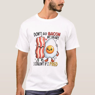 Camiseta No te vayas tocino mi corazón