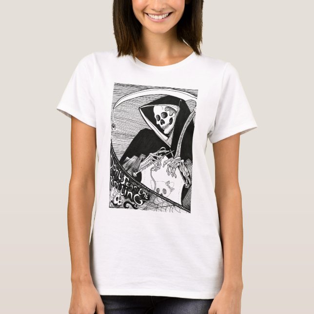 Camiseta ¡No tema hacer punto! (Anverso)