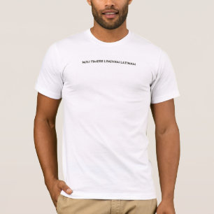 Camiseta No tema la lengua latina (2)