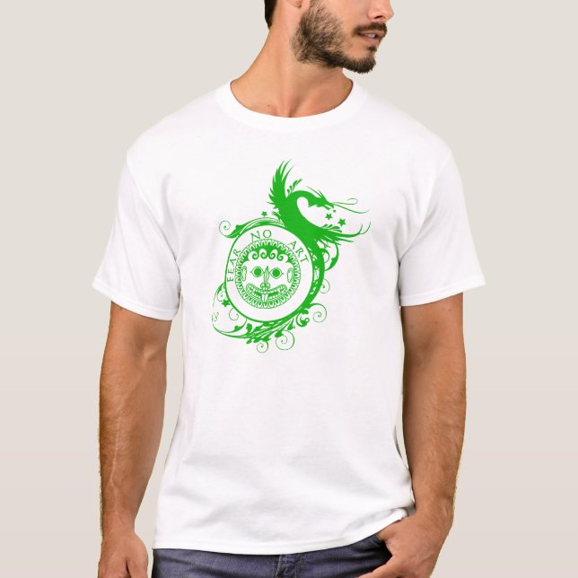 Camiseta no tema ningún arte (Anverso)